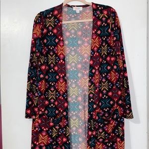 Lularoe size large long sleeve long cardigan
